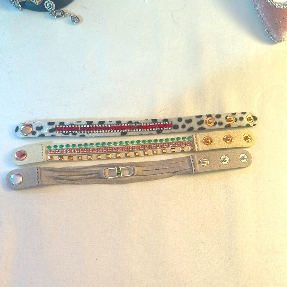 Bomb party bracelets set of 3